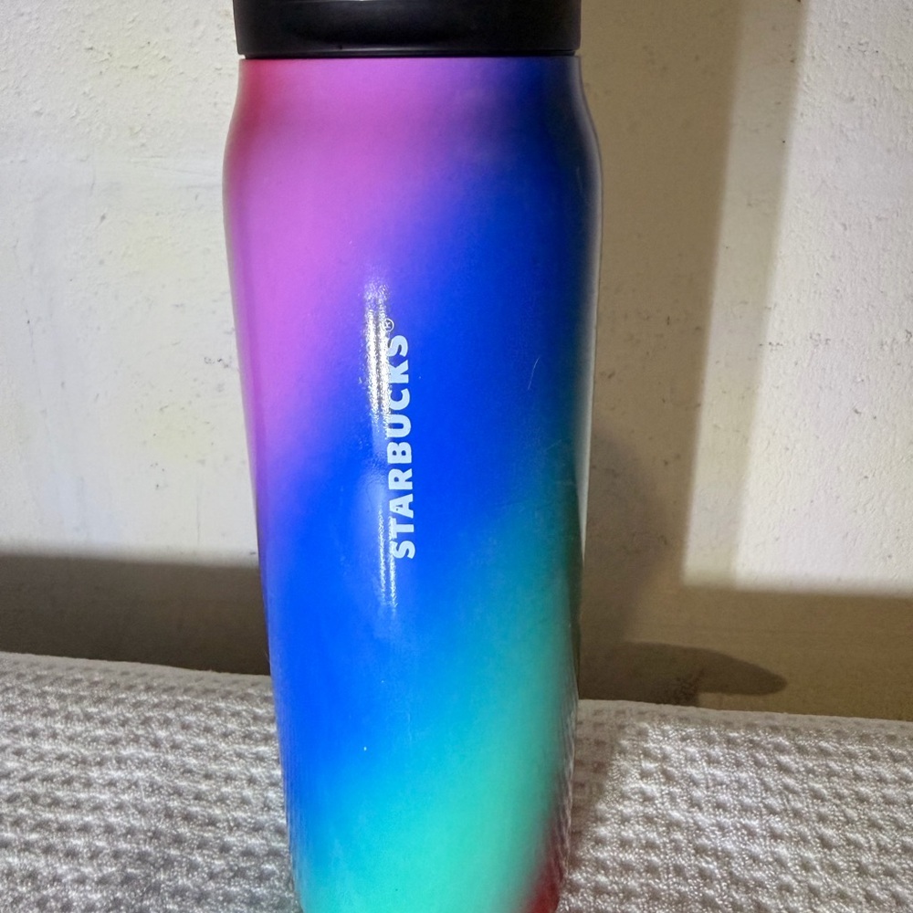 Starbucks NWT Multicolor Gradient Tumbler